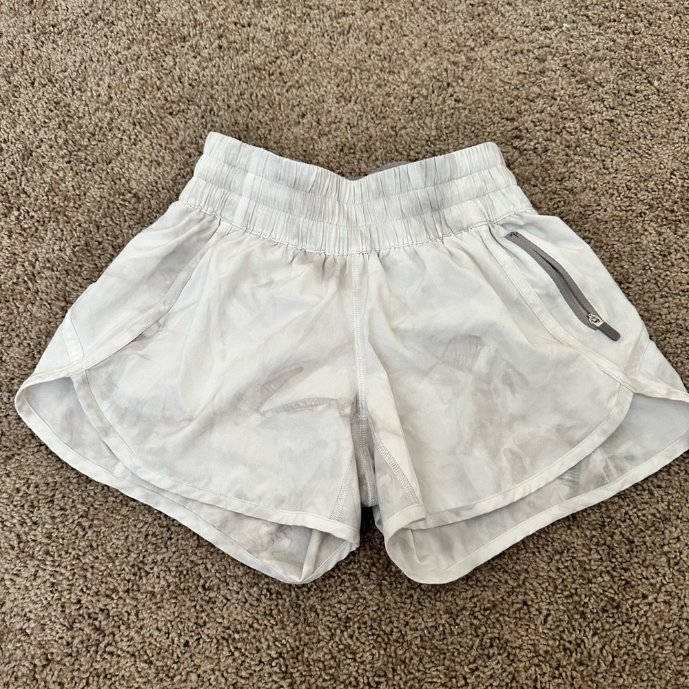 Marbled LuluLemon Shorts